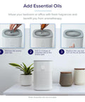 Replacement Filter Set For LV H128 Air Purifier With Easy Install 3 Stage Dual Filtration And Activated Carbon AHAM Verifide Verified Traps Dust Smoke Pollen For Ya 2 Pack LV H128 RF Compatible with essential oil instructions