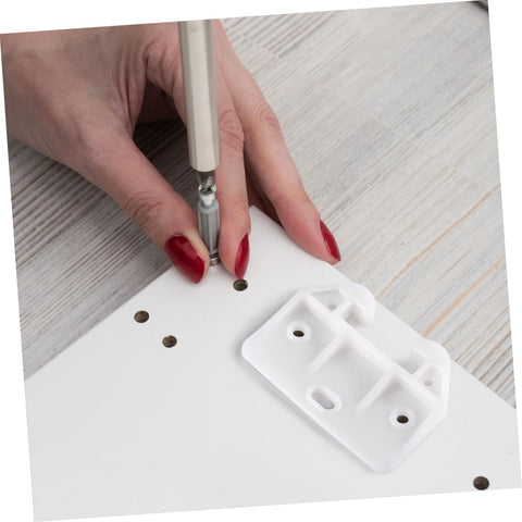 Installing Plastic Drawer Slide Kit Heavy Duty Rails With Latches For Cabinets And Dressers 12 Piece Replacement Set