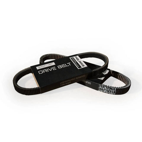 CVT Drive Belt Replacement For Select SPORTSMAN ATV Models 3211160, beefed-up OEM grade belt with black packaging.