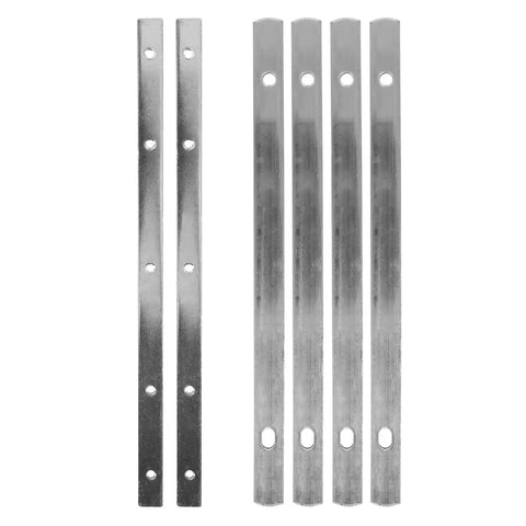 Chrome Saddlebag Latch Kit With Keys And Locks, Theft Deterrent Lock Covers, Easy Install Hardware Set shown flat