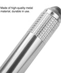 Close-up of Pro Grade Flex Shaft Rotary Tool Kit quick-change handpiece made of high-quality metal