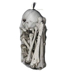 Life Size Skeleton Bone Set For Halloween Decor In A Mesh Bag 28 Piece Spooky Graveyard Skeletons With Realistic Bone Texture Flexible Jaw Skull