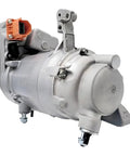 Electric AC Compressor Direct Fit Replacement For Tesla Model 3 and Model Y EV, showing detailed motor and connector design.