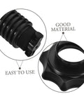 Heavy Duty Spare Tire Hold Down Bolt For Secure Tire Mounting And Easy Tightening Go To Car Spare Wheel Hardware, black material.
