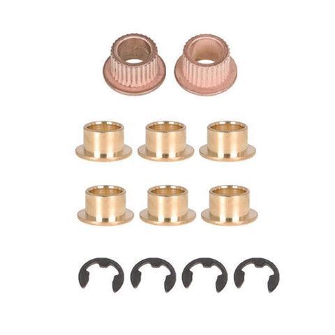Door Hinge Spring Pin And Bushing Repair Kit For Classic American Cars 1968 To 1979 with hardened pin and durable bushings visible