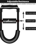 Forearm Strengthener With Adjustable Tension For Wrist And Grip Training, Handy Hand Developer And Arm Strength Trainer with guide