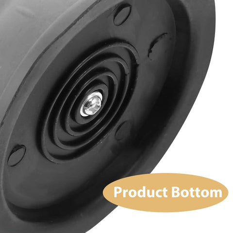 Close-up of Anti Skid Washer Foot Mats 4 Piece Set With Height Adjustable Vibration Pads For Washing Machines showing base design.