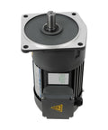 Beefed-Up AC Gear Motor 400W 1/2HP Electric Gear Reducer with aluminum vertical mount, 90Nm torque for heavy-duty machinery.