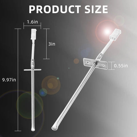 Upgraded 316490000 Oven Temperature Sensor Probe Replacement For Home Cooks With Stainless Steel Build Easy Install Accurate Temperature Readings For Bake And Roast Direct Fit For Easy Installation And Reliable Oven Performance. 9.97in sensor probe