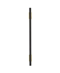 Urbanite Two Tone Brushed Gold And Matte Black Cabinet Pull For 192 Mm Center To Center Drawers And Doors, side view