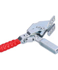 Hold Down Hand Clamp With 230 Kg Clamping Force, Beefy Toggle Clamp for woodworking jigs, iron construction with red handle