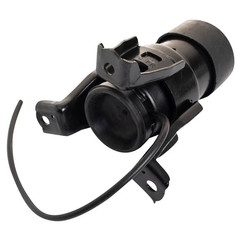 Heavy Duty Engine Motor Mount Kit For 2011 2014 Nissan Quest, black rubber component with mounting brackets and clip.