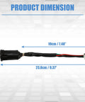 Ignition Switch Replacement Fits 50cc 110cc 125cc 150cc 200cc 250cc Motorcycles ATVs Dirt Bikes And Scooters 4 Wire 3cm 19cm