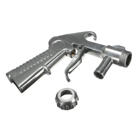 Rugged Prograde Sand Blaster Gun Kit For Sandblast Cabinets With Ceramic Nozzles, die-cast aluminum gun with lightweight pistol grip