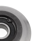 Built Tough Bearing Steel Replacement Blade For Wire Stripping Machine top view of bearing with 12mm bore and 3mm keyway.