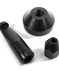Automotive Slide Hammer Axle Puller Kit CR V steel adapters and attachments showing various components of the 9-way puller system.