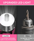 4V Cordless USB Rechargeable Screwdriver Kit With 29 Bits, Pink LED light vs others for home repairs