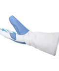 Right Hand Practice Fencing Glove With Anti Slip Leather Palm For Epee Foil And Sabre Bout Practice Extended Cuff Wrist Protection XL Palm