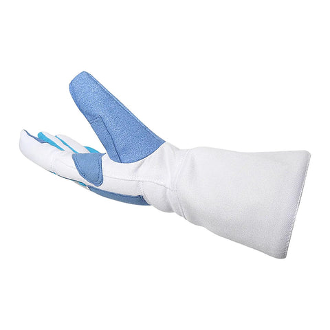 Right Hand Practice Fencing Glove With Anti Slip Leather Palm For Epee Foil And Sabre Bout Practice Extended Cuff Wrist Protection XL Palm