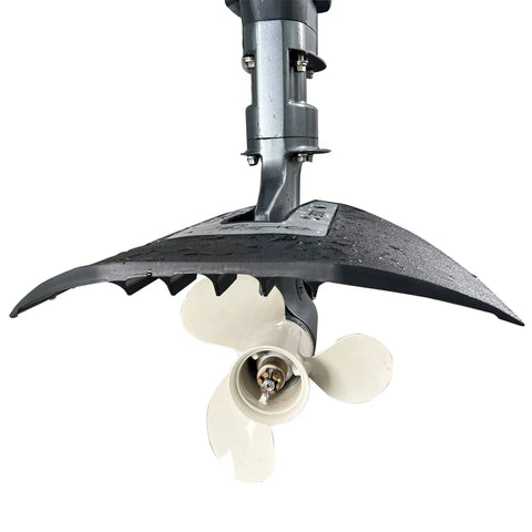 Whale Tail Hydrofoil Stabilizer Fin Kit for Outboard and Stern Drive Motors Universal Fit 14.5 Inch High 17 Inch Wide 40 300 HP