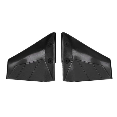 Hydrofoil Stabilizer Fins for 4 to 50HP Outboard Motors with marine grade ABS plastic, viewed from front angle