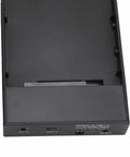 Heavy Duty 2 Bay Sata Raid Enclosure Supports 2.5 Inch Drives Via Usb 3.1 Type C Connection, showing USB Type-C port and DC input.