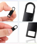Close-up of 10 Piece Upgraded Metal Zipper Pulls Set With Detachable Tabs for Luggage, Suitcases, Backpacks, Jackets