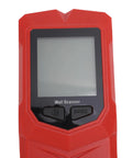 Stud Finder Wall Scanner LCD Display 7 in 1 Wall Wood Metal Stud Detector with 3 Adjustable Depth Settings close-up view.