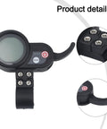 Electric Scooter Controller Kit With LCD Display For 36V 48V 52V 60V 1000W Brushless Motor Upgrade Waterproof Aluminum Housing