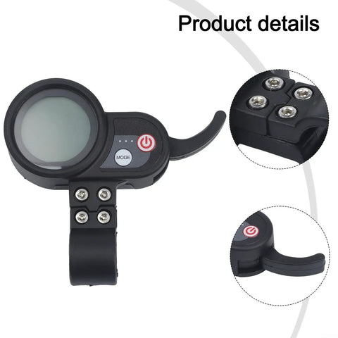 Electric Scooter Controller Kit With LCD Display For 36V 48V 52V 60V 1000W Brushless Motor Upgrade Waterproof Aluminum Housing