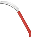 BLK727P 13 Inch Serrated Landscape And Harvest Knife Sickle with 6.5 Inch blade, red food-grade polypropylene handle