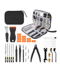 43 Piece 3D Printer Tools Kit For All FDM And SLA Printers With Nozzle Cleaning Tools Removal Scrapers Finishing Tools