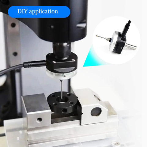 CNC 3D Touch Probe Edge Finder For Mach3 And GRBL CNC Routers, The Handy Coordinate Measuring Sensor With 2M Cable And 6mm Shank
