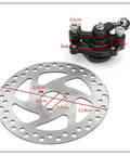 140mm Rear Disc Brake Caliper Kit For Mini Dirt Bikes Go Karts Scooters And ATVs Electric Or Gas Aluminum Alloy Rotor Set For Reliable Stopping Power Now