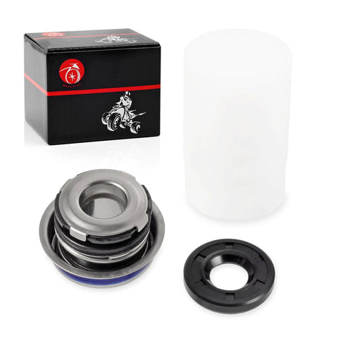 Pro Grade Water Pump Seals Kit 30mm With Driver Tool For Polaris Snowmobiles Classic IQ Indy Pro RMK Rush Switchback 440 600 800 XC XCR SP 440 500 600 3610067 5411197 components displayed.