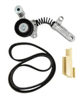 Get Your Ride Runnin Smooth With This Serpentine Belt Drive Kit Including Belt Tensioner Assembly And Pulley Replacement For Toyota Corolla CHR And Scion iM 2014 Through 2020 1 Point 8 Liter Engine Block Use Parts 90916 02609 Today. Serpentine belt kit with tensioner, pulley, and black rubber belt