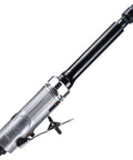 Heavy Duty Rig Ready 5 Inch Extended Air Die Grinder With Rear Exhaust and Dual Collet for Deep Cavity Porting Polishing and Deburring.