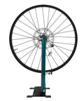 Wheel Truing Stand Pro Grade Wheel Maintenance Tool For 16 To 27.5 Inch Wheels showing high carbon steel stand and rim