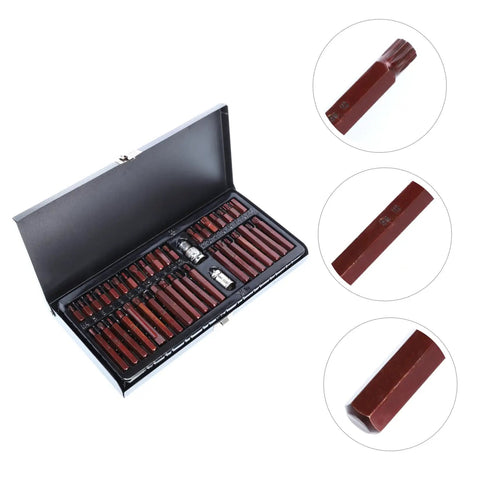 Forty Piece Star Spline Socket Bit Set For Quick Auto Repair And Top Notch Mechanics Work Features Durable Multifunctional Garage Tool Kit With Handy Storage Box showing bits in a black storage case.