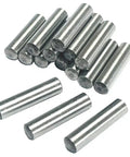 Rock Solid Heavy Duty 3/16x3/4 Inch Dowel Pins and Shelf Pegs, Hella Tough Stainless Alloy Steel Support Pins for Furniture and Bunk Beds.