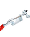 Push Pull Action Toggle Clamp 45kg Heavy Duty Clamp For Workshop Tasks Durable Iron Construction Easy Mount Base With Three Holes