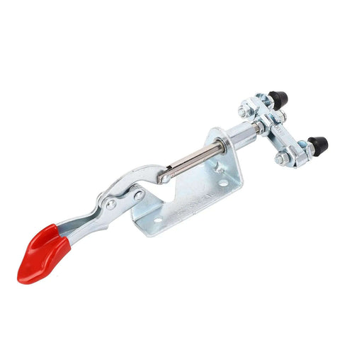 Push Pull Action Toggle Clamp 45kg Heavy Duty Clamp For Workshop Tasks Durable Iron Construction Easy Mount Base With Three Holes
