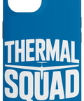 Glider Pilot iPhone 14 Case For Sailplane Team Thermal Soaring Club Members Durable Protective Cover with 'Thermal Squad' design