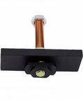Heavy Duty CV Axle Bearing Puller Kit 18195 Fits 2005 2018 2007 2014 Models With 8 Inch Differential With Integrated Slide Hammer Made From High Strength Steel So You Fix It Fast And Save Major Greenbacks Doing It All Alone., close-up of steel puller block and threaded bolt for 8 inch differential axle bearing removal