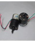 Badass DC 3V To 6V Super Slow Speed 310 Planetary Gear Motor with copper wire shaft for DIY robots and car mods.