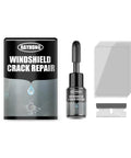 Windshield Chip And Crack Repair Kit With Resin For Quick Fix Of Chips Cracks And Star Shaped Cracks, 20ml Auto Glass Repair Tool Set