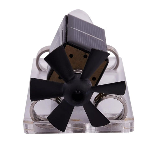 Solar Magnetic Levitation Model Levitating Mendocino Motor Educational Kit Dope St41 130 x 76 x 75 Mm Black Learn By Doing With Solar Power And Auto Reversing Coil For Hands On Science Demos, top view