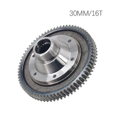 Planetary Differential Gear Pack For Electric Tricycles, 16T And 18T Options With 30mm And 35mm Shafts, 30mm 16T gear assembly