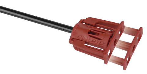 Close-up of Rapid Deluxe Bore Guide Kit With Four Muzzle Guides for easy gun cleaning and precise alignment.