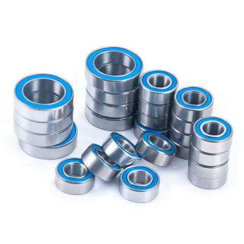 Rad Racing RC Wheel Hub Axle Sealed Bearing Kit 25Pcs For Gen7 Everest 1x10 Crawler Upgrades, durable composite bearings in stack